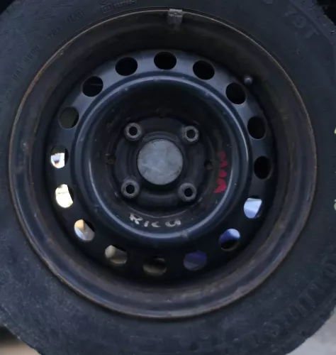 1x Golf 3 Vento Felge Stahlfelge 5,5jx13H2 ET38 6K0601025A