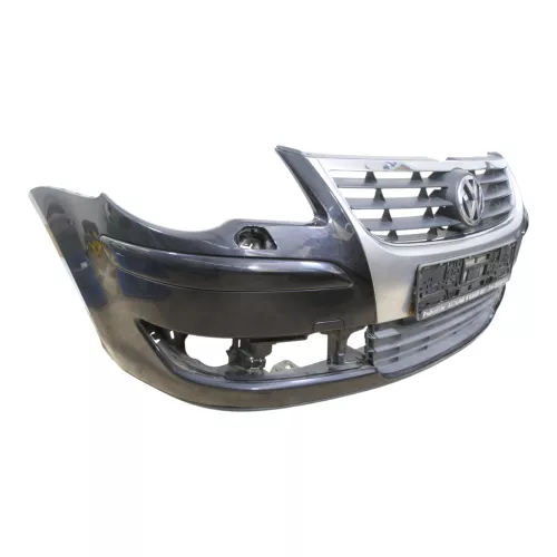 Touran 1T Stoßstange vorne Frontstoßstange Stoßfänger schwarz LC9X Facelift-Bild (185849)