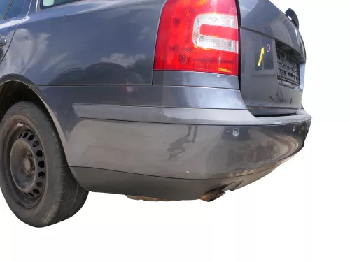 Skoda Octavia 1Z Combi Stoßstange hinten Heckstoßstange grau LF8J PDC (186594)