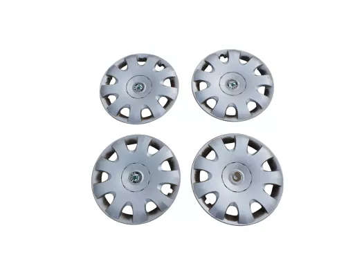 4 Stück Original Skoda Octavia 1Z Radzierkappe Radkappe 15 Zoll 1Z0601147A