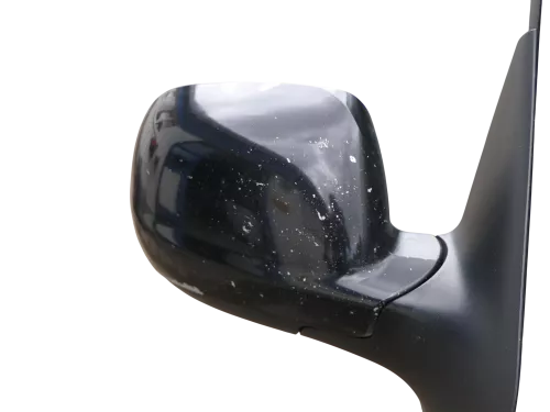 VW Golf 4 Bora manueller Spiegel vorne rechts Außenspiegel schwarz (186642)