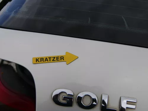 Golf 4 Limousine Heckklappe Kofferraumklappe Klappe hinten silber LB7Z -ohneAnb (186644)