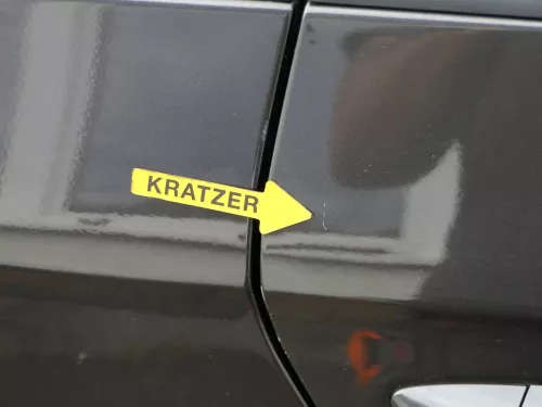 VW Passat 3C Kombi Variant Tür hinten rechts braun LC8Z - ohneAnbauteile (186674)