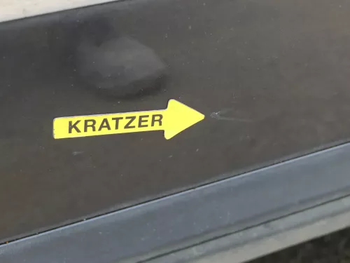 Passat 3C Kombi o. Limo Tür vorne rechts Beifahrer brraun LC8Z ohneAnbauteile (186675)