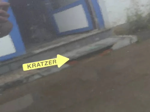 Passat 3C Kombi o. Limo Tür vorne rechts Beifahrer brraun LC8Z ohneAnbauteile (186675)