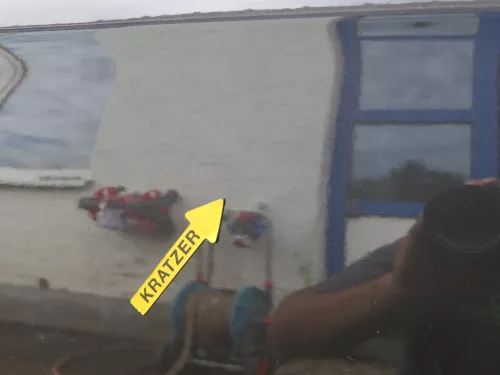 Passat 3C Kombi o. Limo Tür vorne rechts Beifahrer brraun LC8Z ohneAnbauteile (186675)