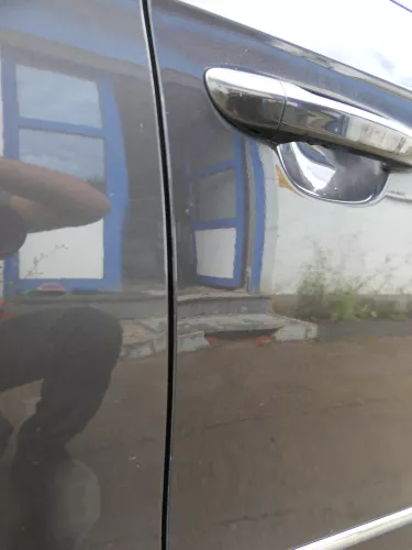 Passat 3C Kombi o. Limo Tür vorne rechts Beifahrer brraun LC8Z ohneAnbauteile (186675)