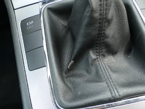 Passat 3C Verkleidung Abdeckung Dekor silber-metallic 46u Blende Aschenbecher (186687)