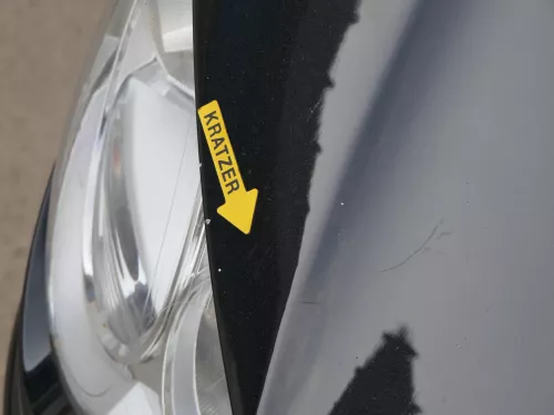 VW Polo 9N3 Cross Motorhaube KLappe vorne schwarz LC9Z (186797)