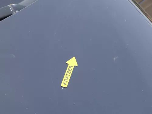 VW Polo 9N3 Cross Motorhaube KLappe vorne schwarz LC9Z (186797)