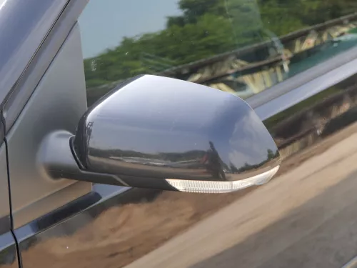 Polo 9N 9N3 elektrischer Spiegel Außenspiegel links vorne schwarz LC9Z Blinker (186807)