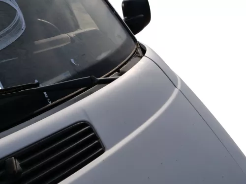 VW T4 Transporter Pritsche Motorhaube Haube Klappe vorne weiß R902 Kurze AC0 (186810)