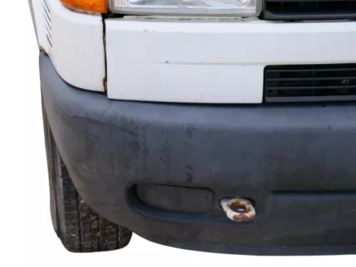 VW T4 kurze Version Stoßstange Frontstoßstange vorne schwarz AC-0 7D0807221 Spoi (186811)