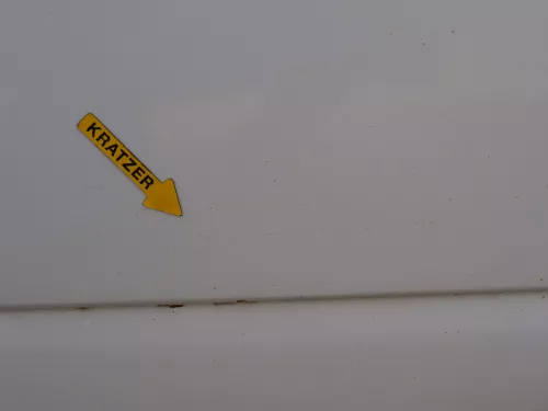 T4 Transporter Tür rechts Schiebetür mit Scheibe Multivan Caravelle weiß R902 (186815)