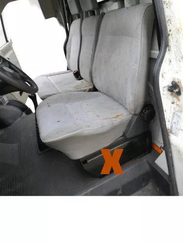 VW T4 Sitz vorne links Fahrersitz vorn (186876)