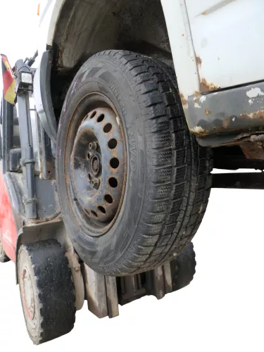 2x VW T4 Felgen Reifen 195/70 R15C 104/102R Winterreifen 6jx15H2 ET55 - 8mm (186887)