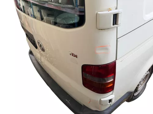 VW T5 Facelift T6 Flügeltür Klappe hinten rechts weiß R902 mit Scheibe (186898)