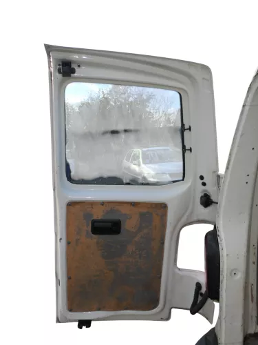 VW T5 Facelift T6 Flügeltür Klappe hinten links weiß R902 mit Scheibe (186899)