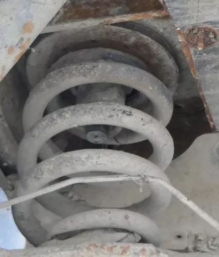 2 Stück VW T5 Feder Federn hinten links + rechts 2,5 TDI Transporter 7E0511115M