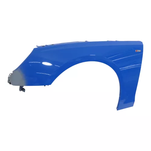 Audi A4 8W B9 Kotflügel S Line vorne links blau Bilder!! (200081)