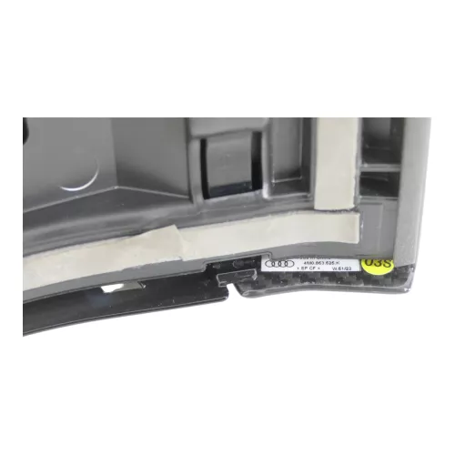 Audi Q7 4M Türabdeckleiste Abdeckung Tür hinten links unten schwarz Carbon (200084)