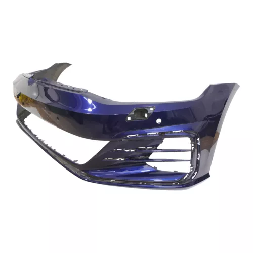 VW Golf 7 5G Stoßstange vorne Frontoßstange Stoßfänger blau PDC SWR (200204)