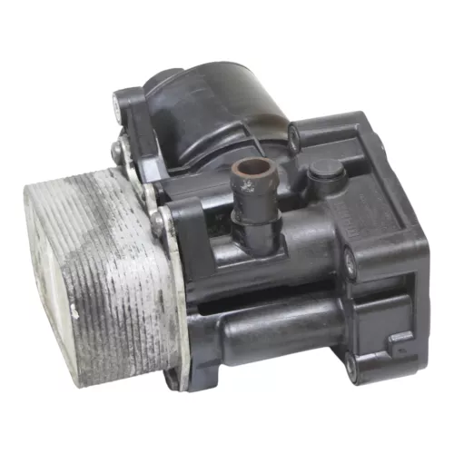 VW Polo 6R Ölfiltergehäuse mit Ölkühler Motor 1.2 TDI Common Rail CFWA ## (200216)