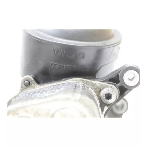 VW Polo 6R Ölfiltergehäuse mit Ölkühler Motor 1.2 TDI Common Rail CFWA ## (200216)