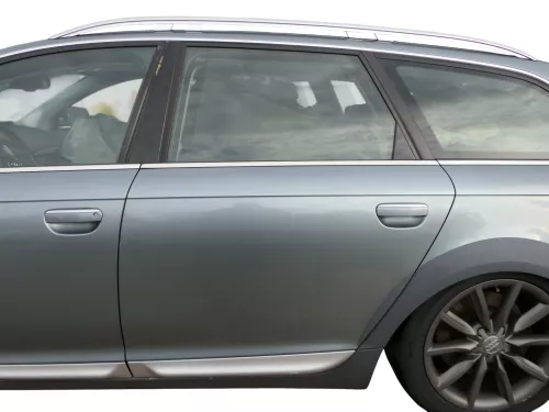 Audi A6 4F C6 Avant Tür Rahmen + Türblatt hinten links grau grau LY7E - Allroad