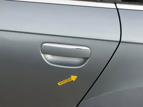 Audi A6 4F C6 Avant Tür Rahmen + Türblatt hinten links grau grau LY7E - Allroad (187013)