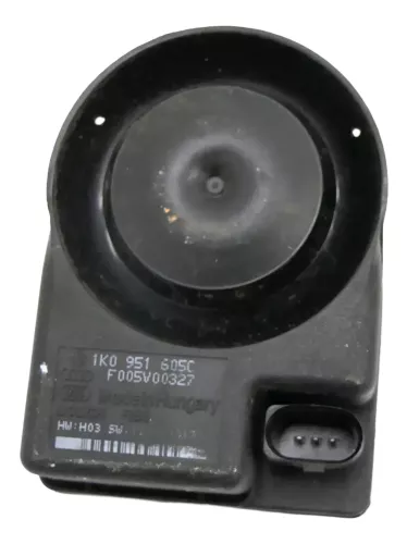 VW Golf 5 Alarmhupe Sirene Alarmanlage Hupe Signalhorn 1k0951605A /C