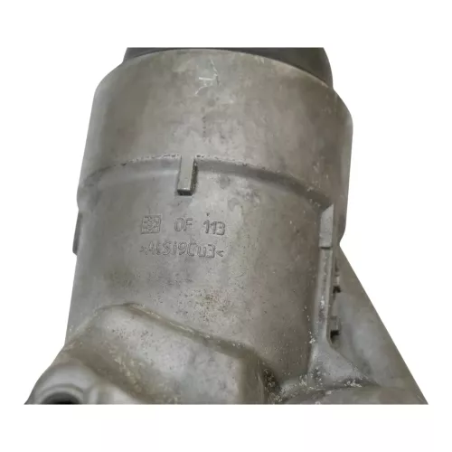 Audi A6 4F Ölfiltergehäuse Ölkühler Halter 079115401AA BVJ 4,2 8 Zylinder ## (187160)