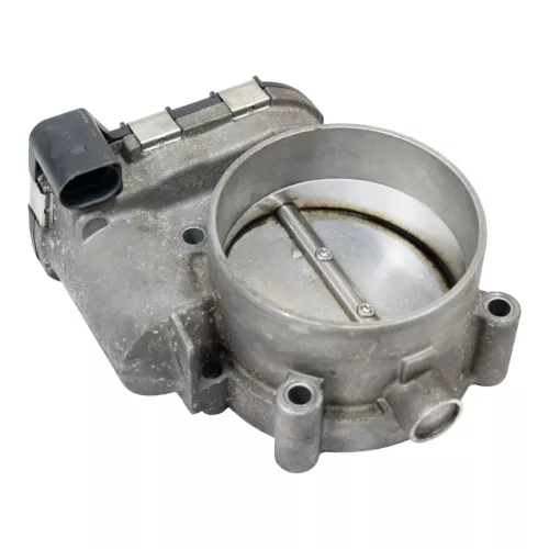 Audi A6 4F Drosselklappe Drosselklappenstutzen 077133062A 4,2 FSI BVJ ##