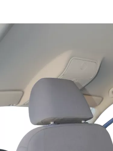 1x Touran 1T Kopfstütze vorne rechts / links dunkel anthrazit (fast schwarz) (187212)