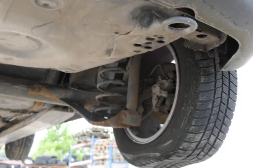 Golf 4 Feder hinten rechts links 1x violett 3x silber 1J0511115CA Sportfahrwerk (182354)