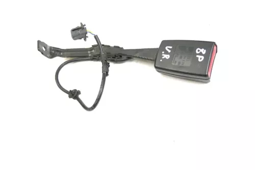 Audi A3 8P Gurtschloß Schloß Gurt 8P0857756D vorne rechts Beifahrersitz Sitz (153231)