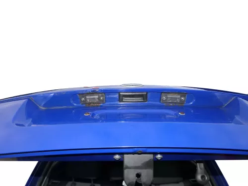 Skoda Fabia 5J Limousine Schrägheck Heckklappe hinten mit Scheibe blau LF5K (187232)