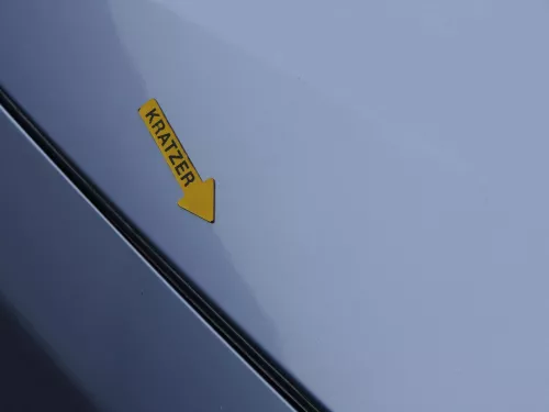 Skoda Fabia 5J Roomster Motorhaube Haube Klappe vorne blau LF5Y (187351)