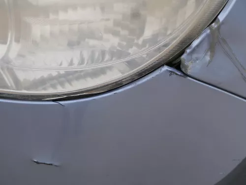 Skoda Roomster 5J Scout Stoßstange vorne Frontstoßstange blau LF5K mit Grill (187352)