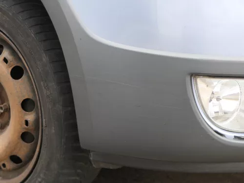 Skoda Roomster 5J Scout Stoßstange vorne Frontstoßstange blau LF5K mit Grill (187352)