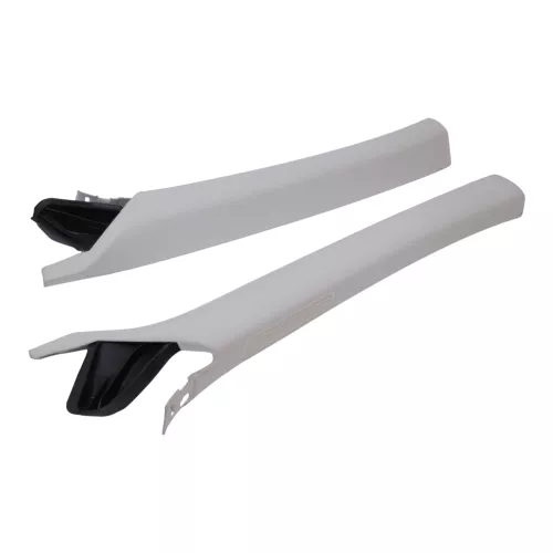 2x Passat B8 3G A-Säulen Verkleidung rechts+ links oben Abdeckung weiß St.Tropez (149977)