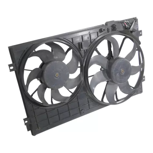 VW Golf 6 Lüfterzarge Lüfter Kühlerlüfter Klimaanlage 1K0121207BB Eos Touran (186542)