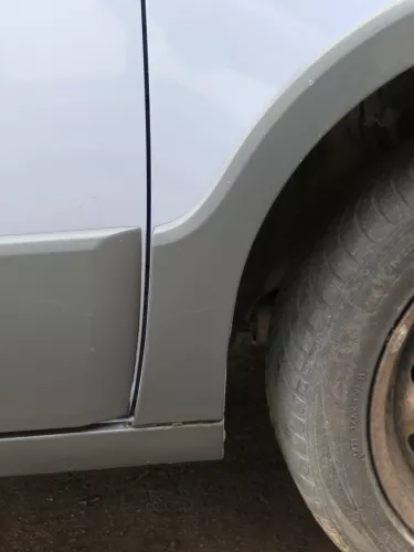 Skoda Fabia Roomster 5J Kotflügel vorne rechts blau LF5Y SCOUT + Lesite (187359)