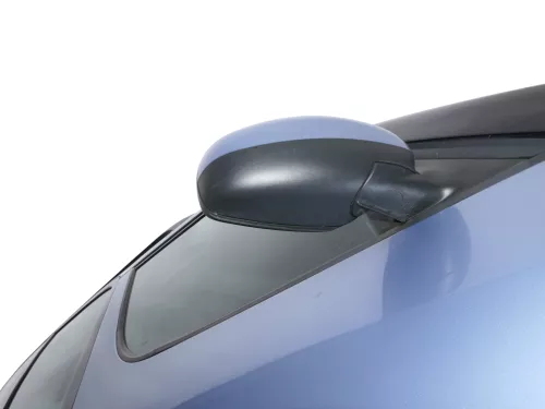 Roomster elektrischer Spiegel Außenspiegel rechts Glas original blau LF5Y (187360)