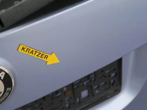 Skoda Roomster 5J Heckklappe hinten Kofferraumklappe mit Scheibe blau LF5Y (187364)