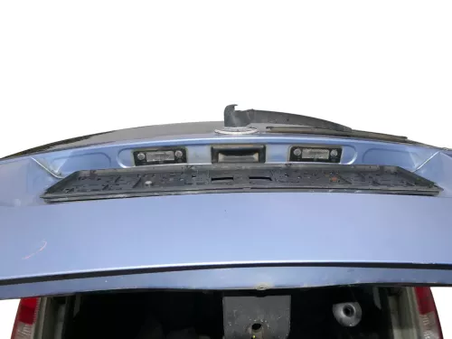 Skoda Roomster 5J Heckklappe hinten Kofferraumklappe mit Scheibe blau LF5Y (187364)