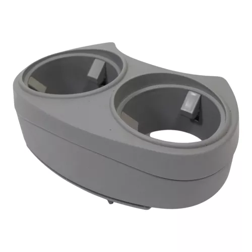 VW New Beetle vorne für Mitteltunnel Tunnel Becherhalter Mittelkonsole grau (187104)