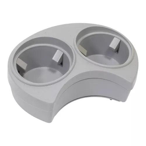 VW New Beetle vorne für Mitteltunnel Tunnel Becherhalter Mittelkonsole grau (187104)