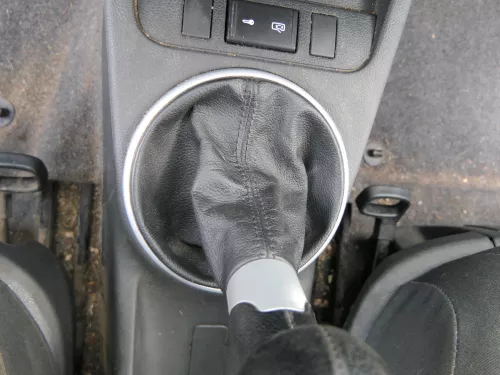 Skoda Fabia Roomster 5J Schaltknauf Schaltsack Schaltung Schaltknauf original 9B (187414)