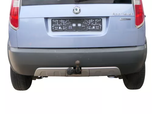 Roomster 5J Stoßstange hinten Heckstoßstange schwarz SCOUT